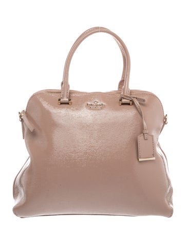 Patent Leather Top Handle Bag