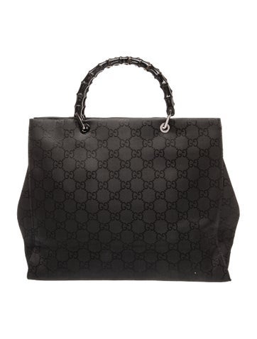 GG Nylon Top Handle Bag Vintage
