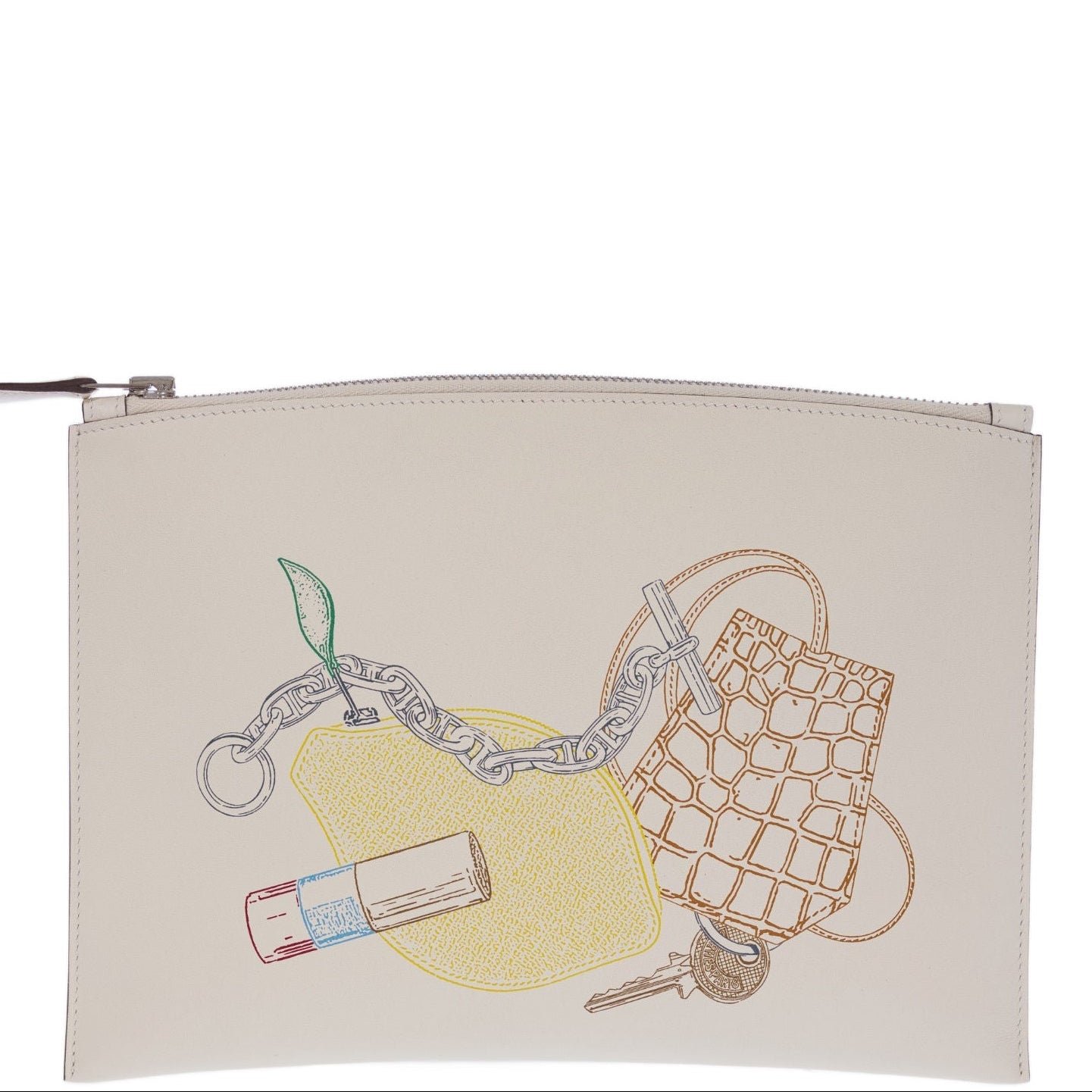 Hermès Pochette Bazar In and Out PM Nata Swift Limited Edition