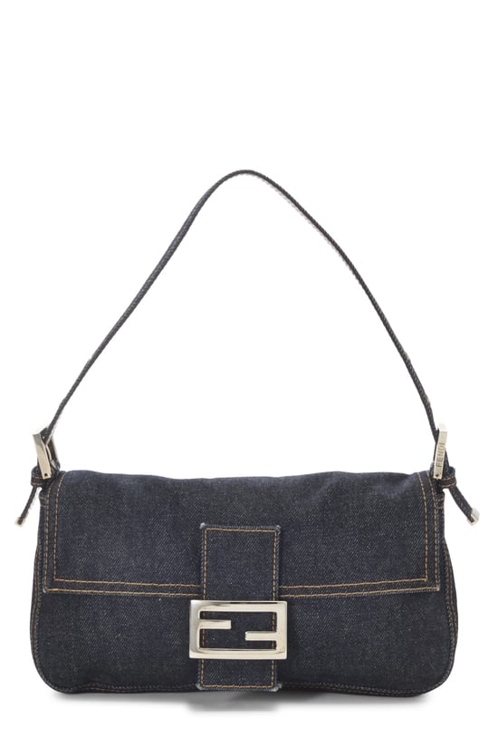 Navy Denim Baguette