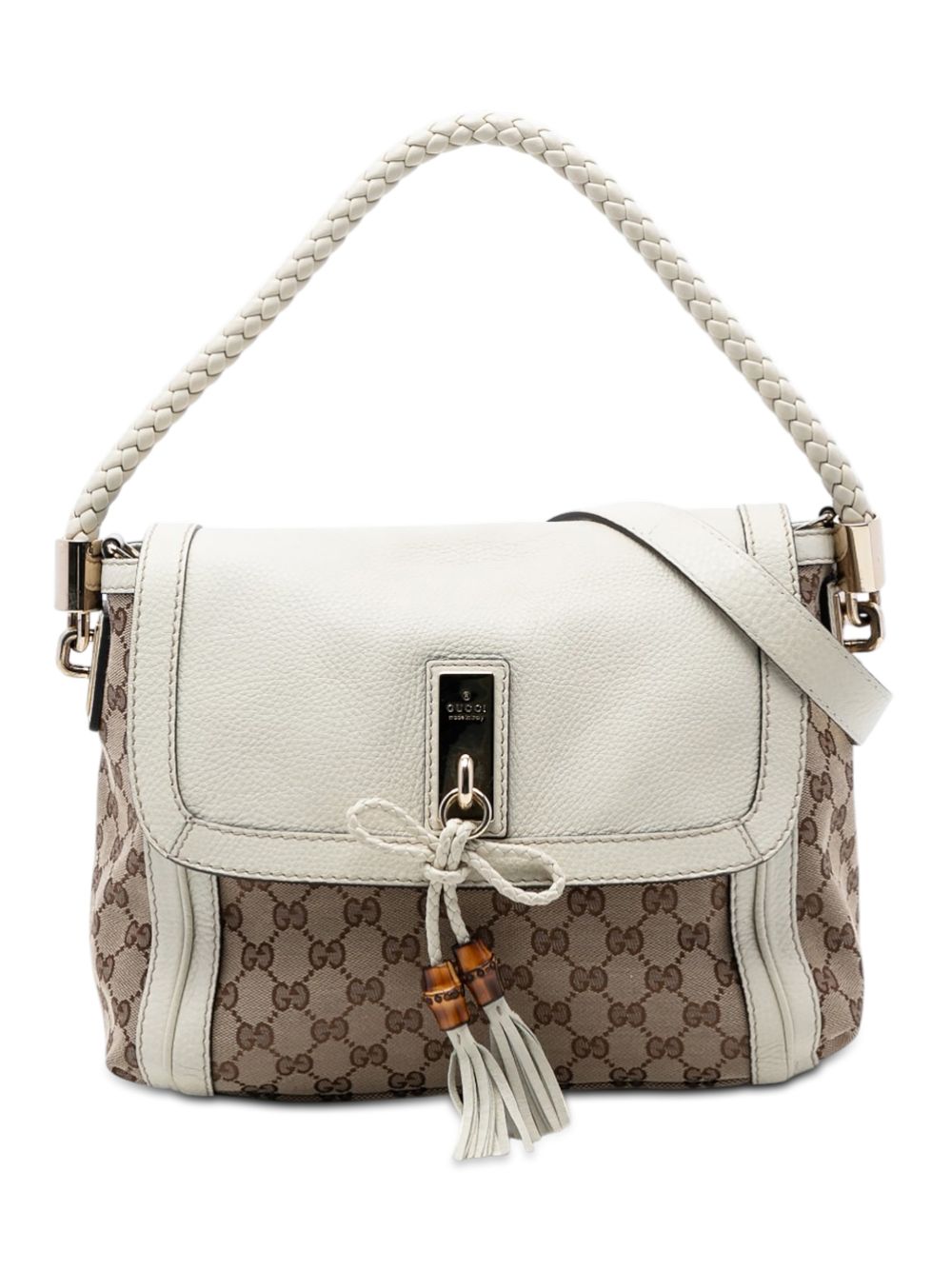 2016-2025 GG Canvas Bella Flap satchel