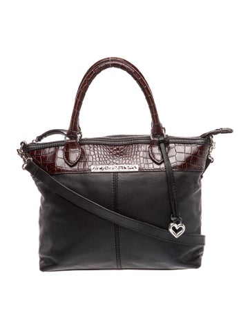 Leather Top Handle Bag