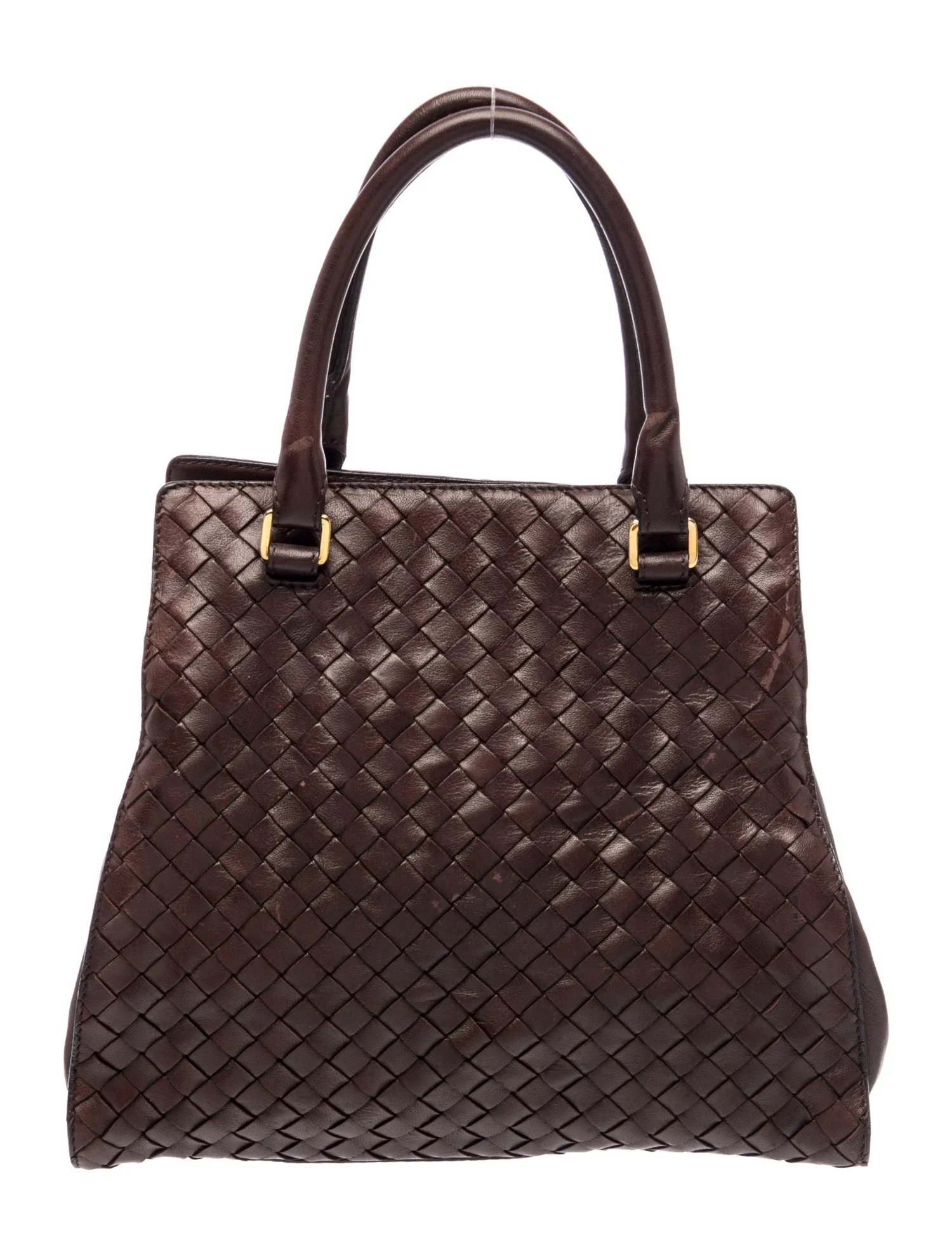 Intrecciato Top Handle Bag Vintage
