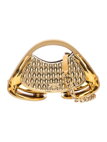 Balmain Leather Top Handle Bag