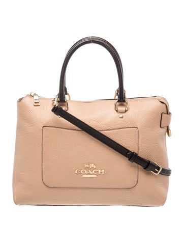 Leather Top Handle Bag