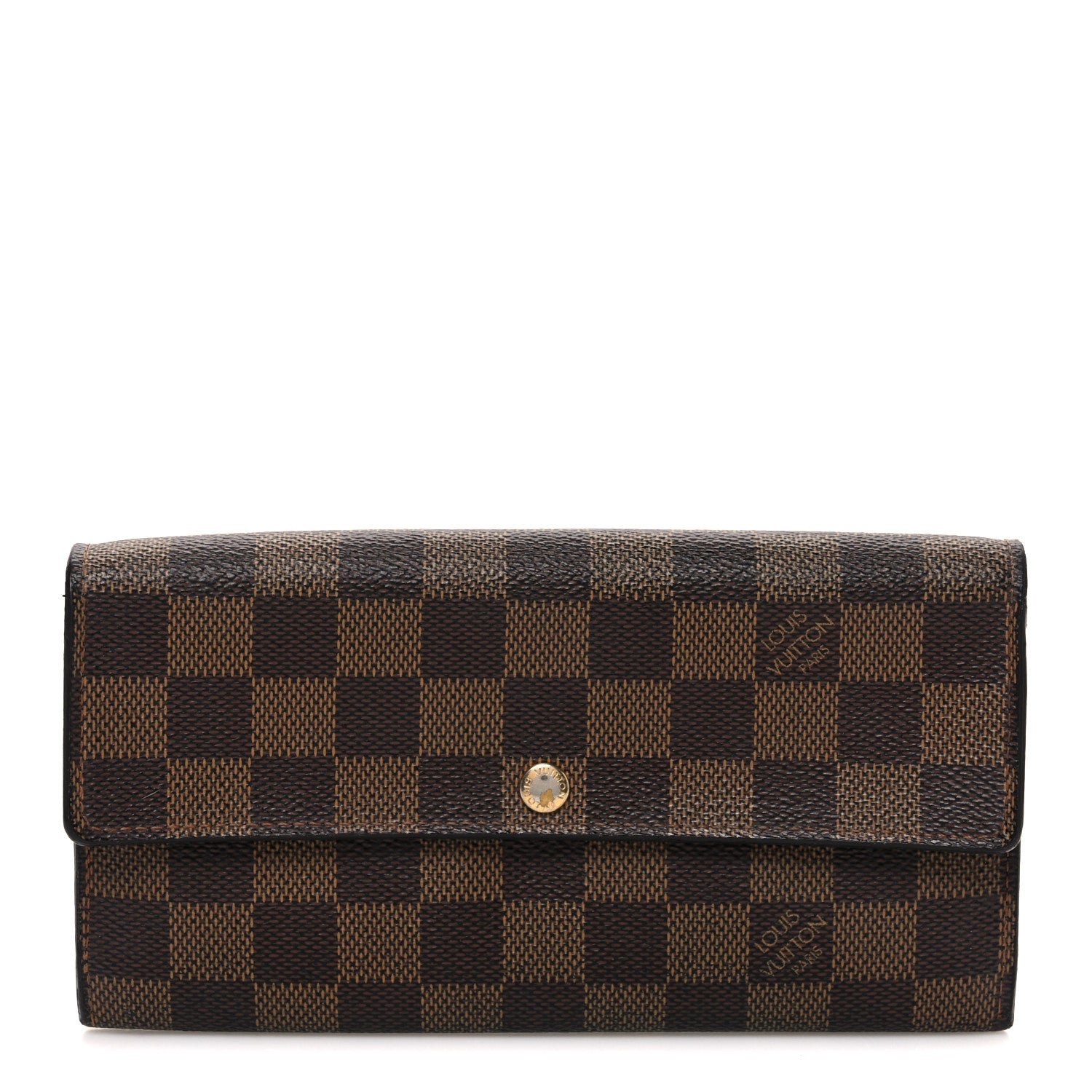 Louis Vuitton Damier Ebene Sarah Wallet