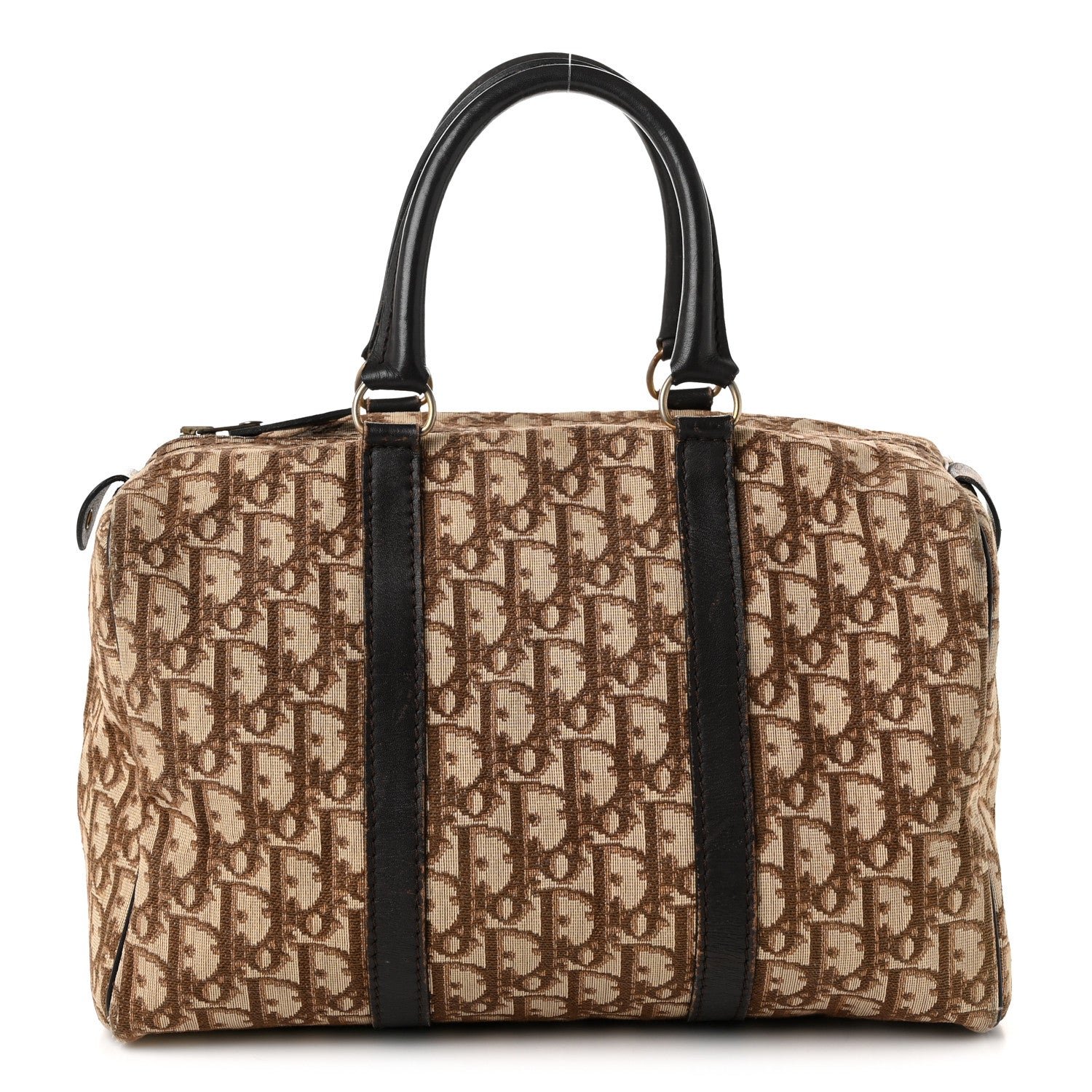 Christian Dior Monogram Boston Brown
