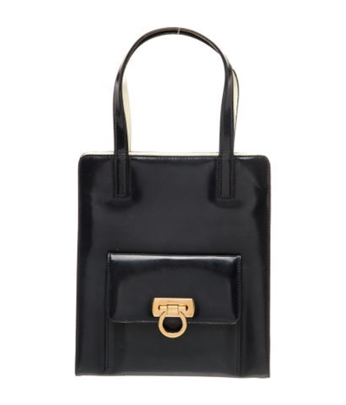 Salvatore Ferragamo Ferragamo Leather Top Handle Bag