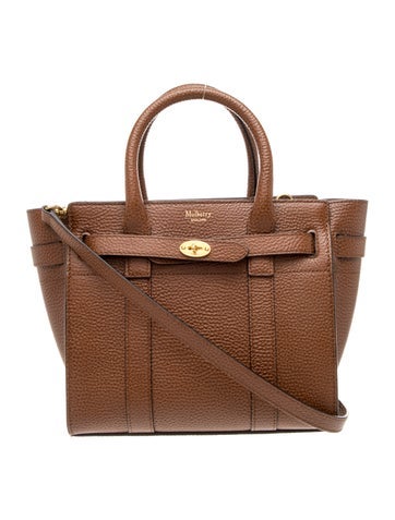 Leather Zipped Bayswater Small
