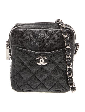 Quilted CC Messenger Bag