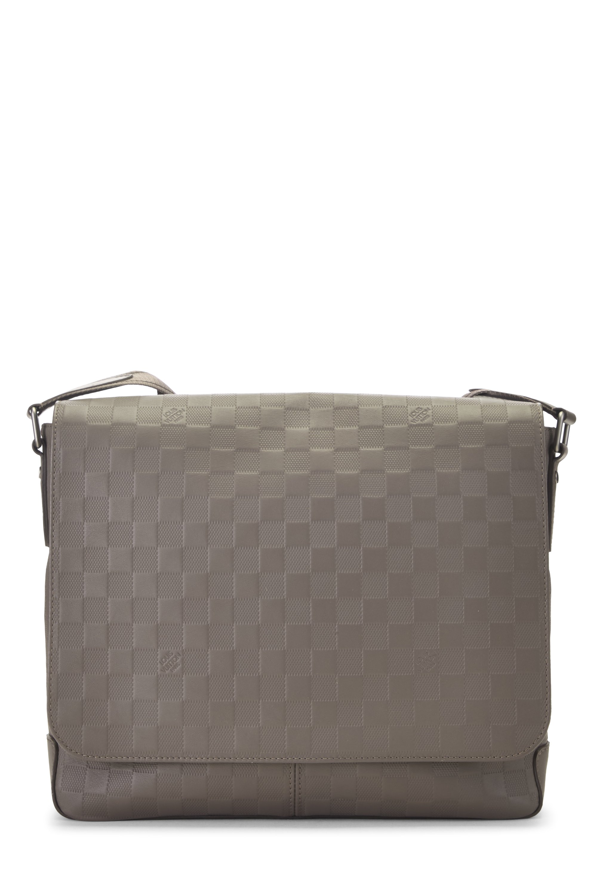Grey Damier Infini District Messenger MM