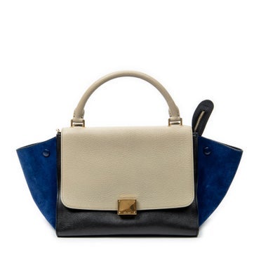 Leather Small Tricolor Trapeze