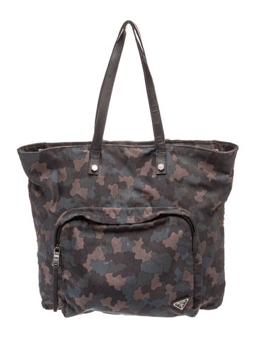 Enameled Metal Triangle Tote