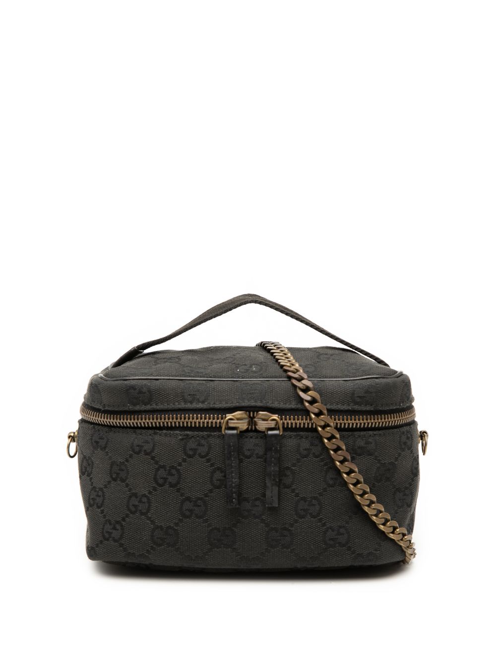2000-2015 GG Canvas Vanity Bag satchel
