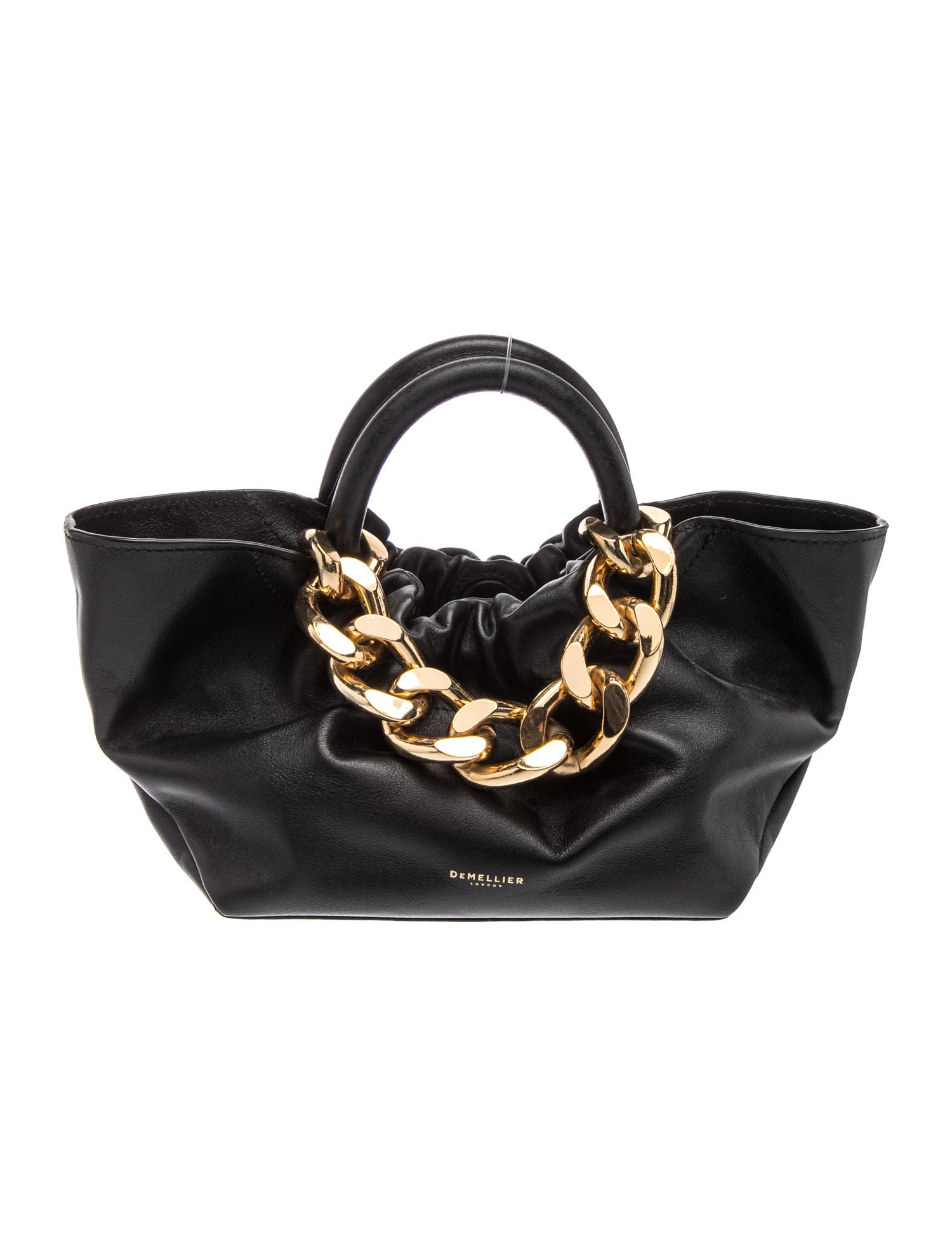 Leather Top Handle Bag