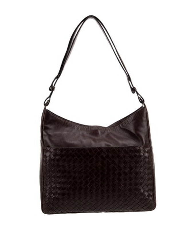 Bottega Veneta Veneta Intrecciato Shoulder Bag Vintage