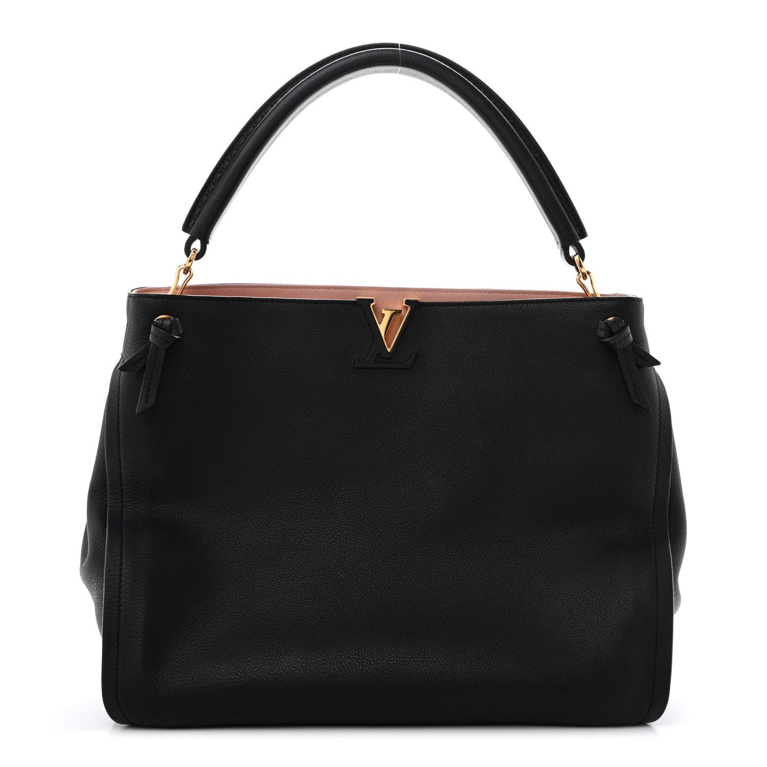 Louis Vuitton Louis Vuitton Calfskin Tournon Black