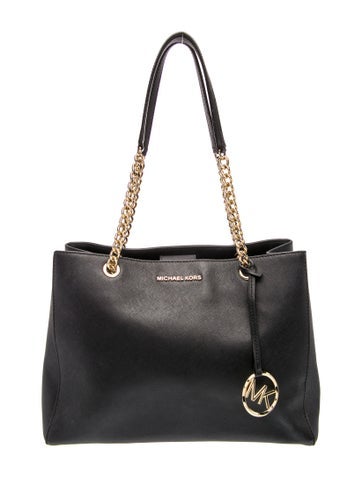 Saffiano Leather Shoulder Bag