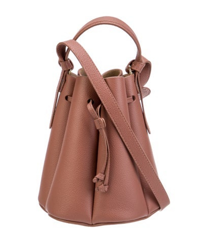 Polene Leather Bucket Bag