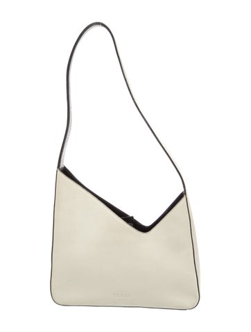 Vernice Leather Asymmetrical Shoulder Bag
