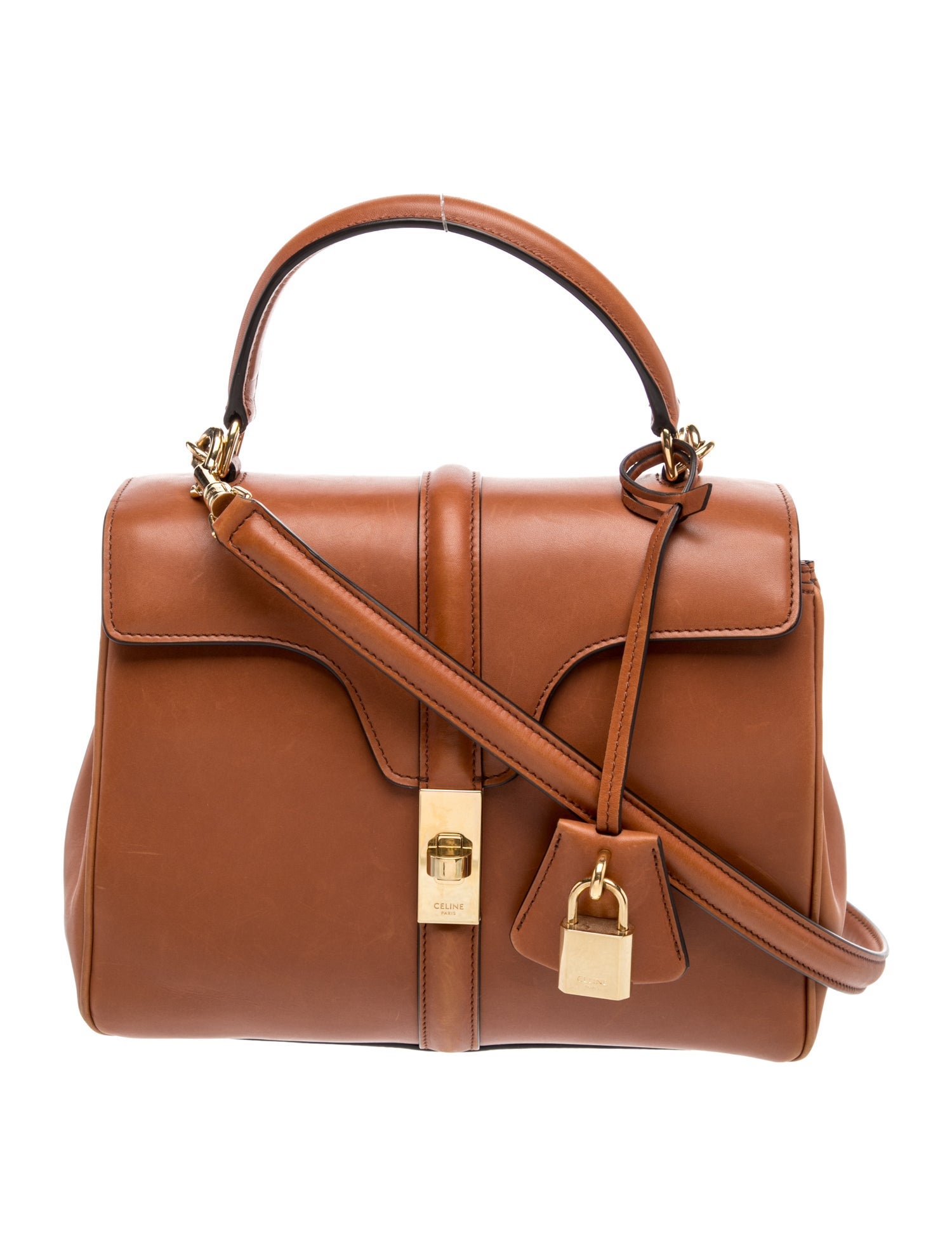 Leather 16 Bag Small