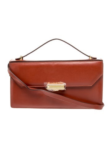 Leather Top Handle Bag w/ Tags