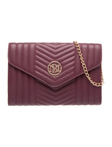 Badgley Mischka Vegan Leather Evening Bag w/ Tags