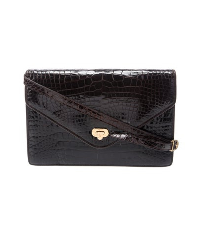 Fendi Alligator Crossbody Bag Vintage