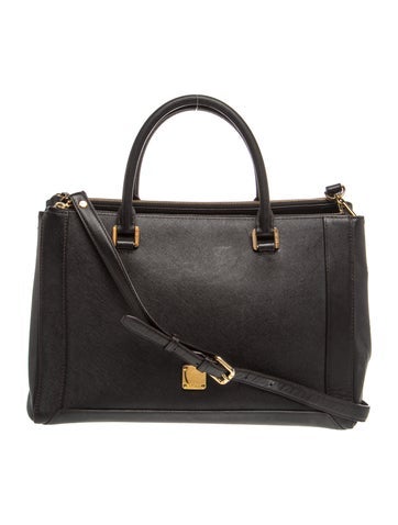 Leather Top Handle Bag