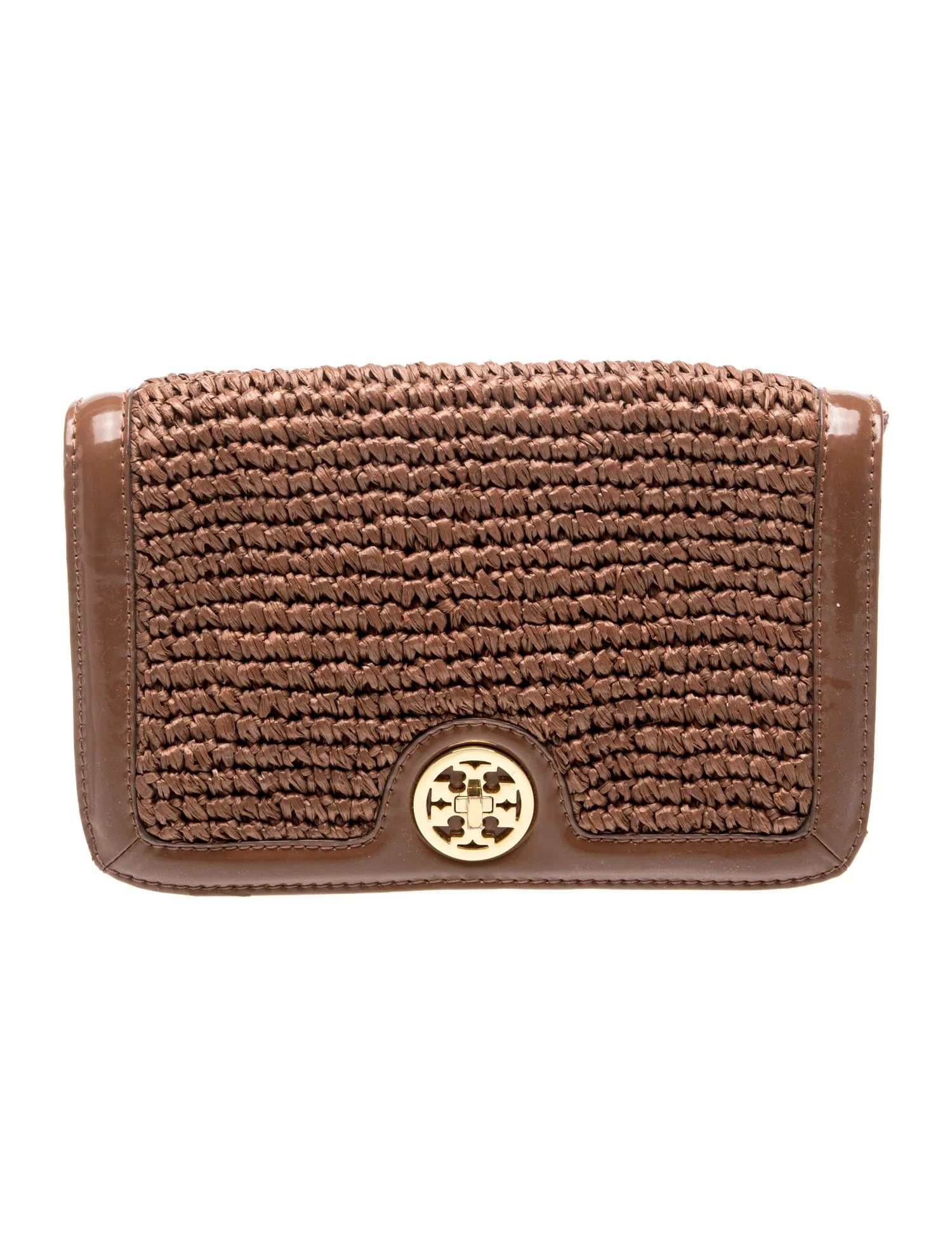Tory Burch Straw Clutch