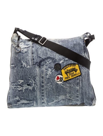 Canvas Dior Miss Diorella Messenger Bag