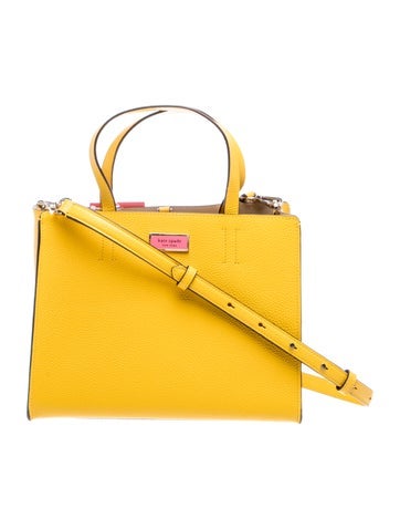 Leather Top Handle Bag w/ Tags