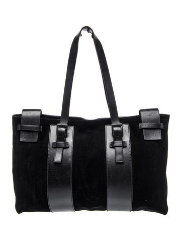 Suede Tote