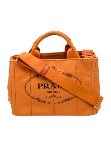 Enameled Metal Triangle Logo Canapa Tote