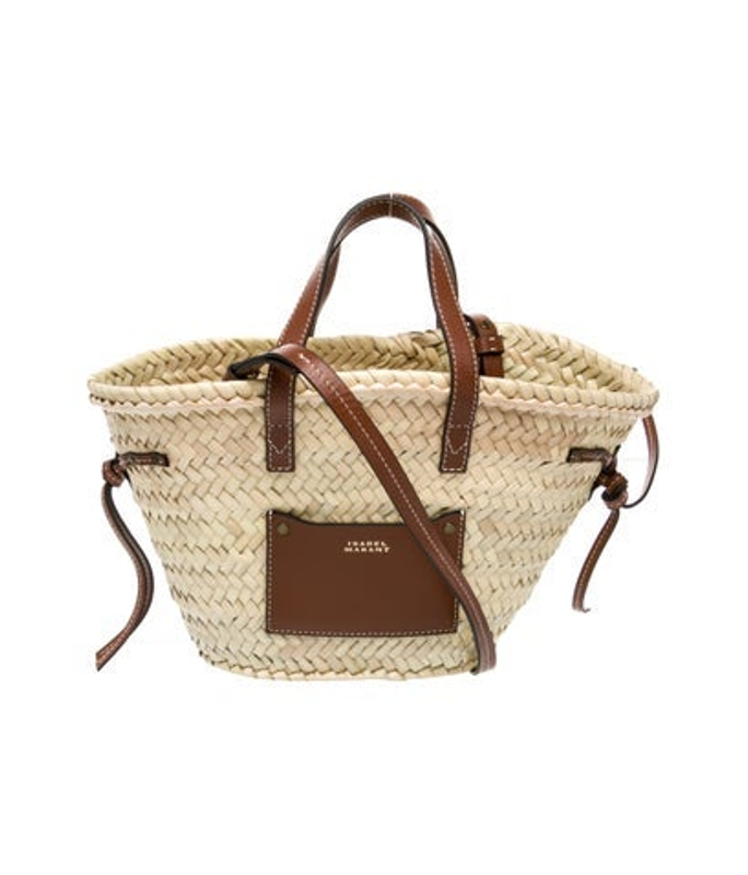 Isabel Marant Marant Straw Top Handle Bag