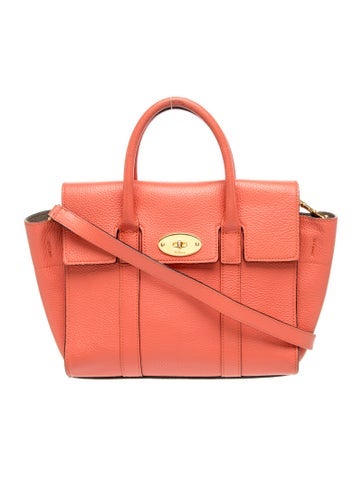 Mulberry Leather Top Handle Bag