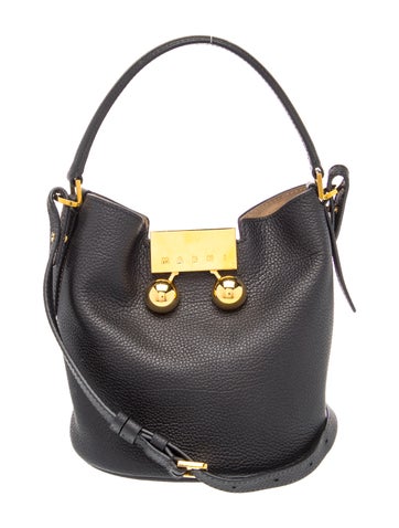 Leather Bucket Bag