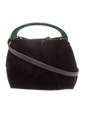 Velvet Top Handle Bag w/ Tags