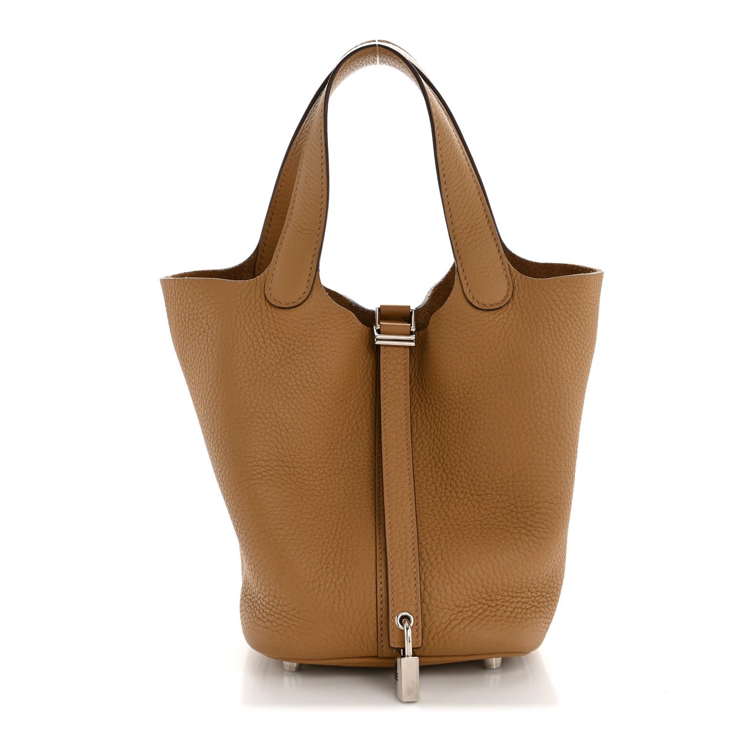 Hermes Taurillon Clemence Picotin Lock 18 PM Biscuit