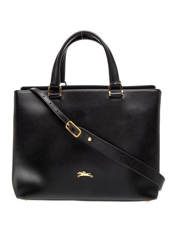 Leather Top Handle Bag