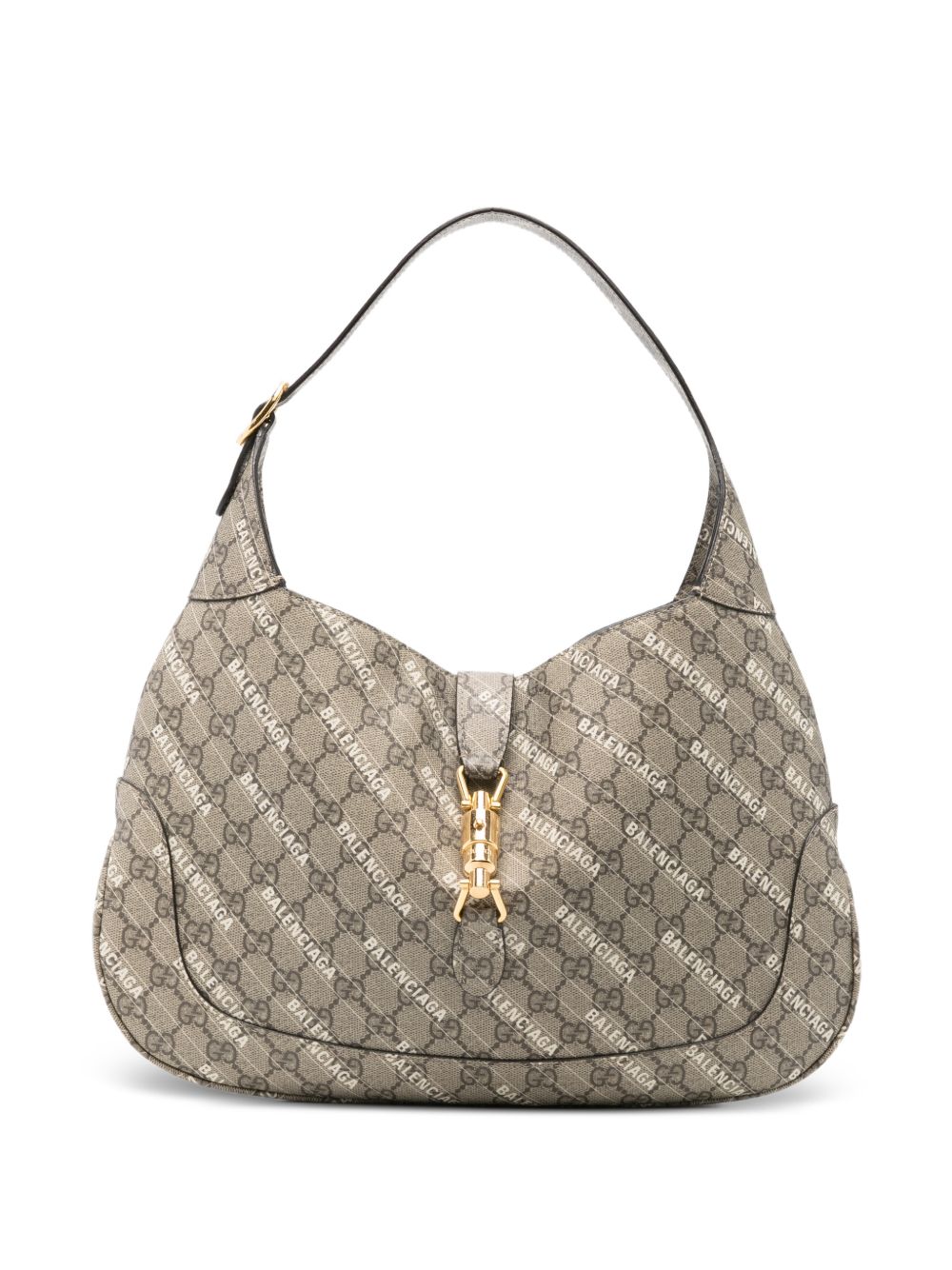 x Balenciaga The Hacker Project GG Supreme Jackie 1961 shoulder bag