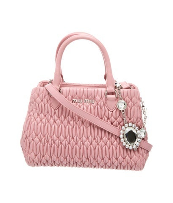 Miu Miu Miu Leather Shoulder Bag Small