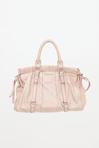 Vitello Lux Shoulder Bow Bag