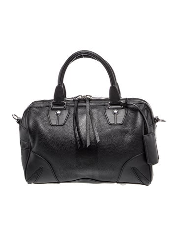 Leather Top Handle Bag