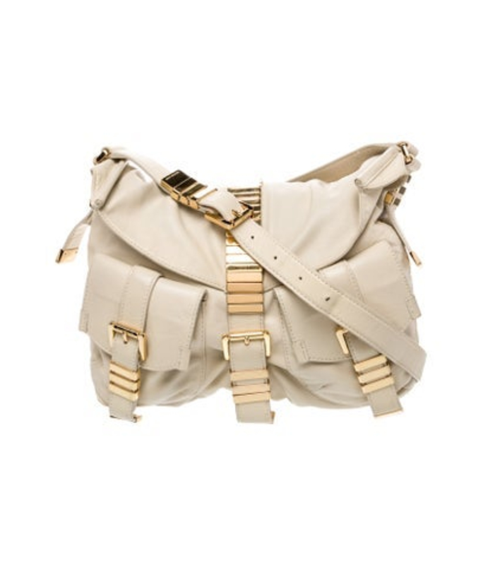 Michael Kors Kors Leather Messenger Bag