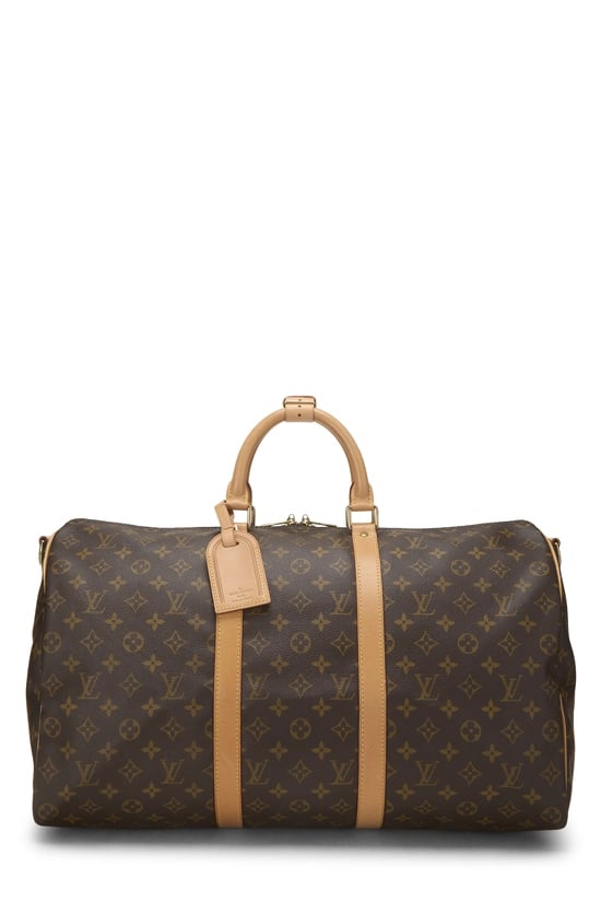 Louis Vuitton Monogram Canvas Keepall Bandouliere 50