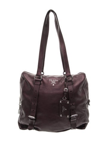 Nappa Leather Top Handle Bag