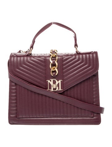 Leather Top Handle Bag
