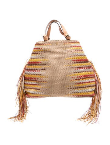 Straw Top Handle Bag