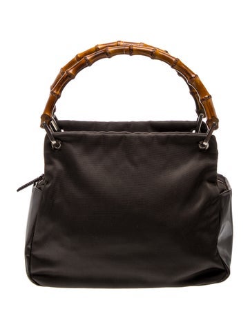 Bamboo Top Handle Bag